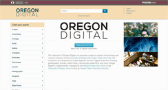 Desktop Screenshot of oregondigital.org